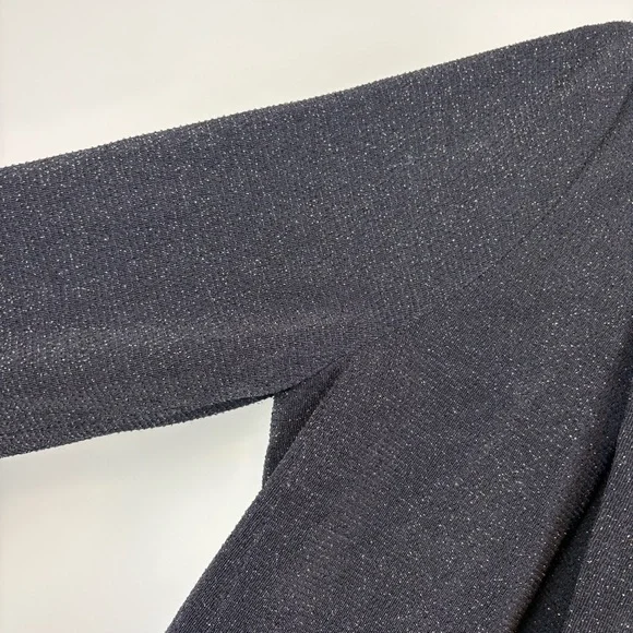 ALLSAINTS Aleida Shimmer Blazer Black Sz 6 - Picture 7 of 16